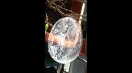 natural ice sculpture