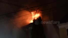 House fire South Market Street Shamokin