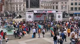 Sankofa against Slavery and early today the HK protestor want to go back to the British slavery