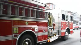 Fire truck accident - Shamokin, Pa