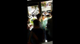 Customers TRAPPED inside London McDonald's by over 3 thousand Angry animal activists