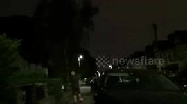 Drunk Man Nearly Hits Lamppost