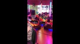 Round and round at the fair ground