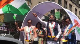 Manhattan holds India Day 2019 parade with celebrities and American Indian attendees