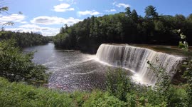 Tahquamenon Falls in the Summer