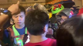 Suspected mainland China police officer mobbed by Hong Kongers