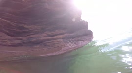 Snorkeling Lake Superior Underwater Caves