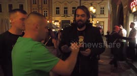Street Magician in Prague by Jim Connor 2019