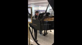 Piano Performance at LAX Airport