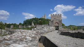 Footage from Tsarevets in Bulgaria