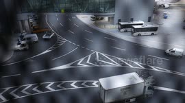 Vehicles at Estambul Airport