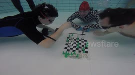 Take a deep breath! It’s the Dive Chess World Championships