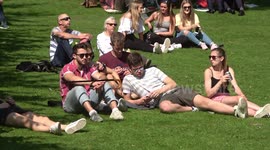 Scots bask in 29C sizzler as record-breaking heatwave engulfs UK