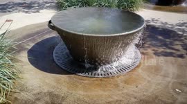 Giant bowls of water