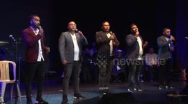 Interfaith service against violence