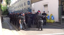 London Police on duty at Notting Hill Carnival 2019