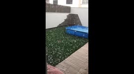 Tremenda #tormenta en #mostoles esta tarde. https://t.co/XUk7If3SRJ