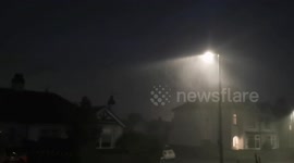 Summer storm, Cleethorpes, UK