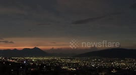 Cityscape and Lightning