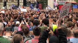 Stop The Coup protest Against the Prorogue of Parliament