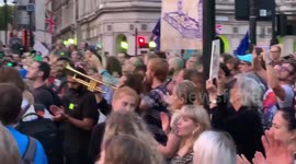 Lively atmosphere as Londoners say
