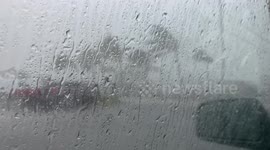 Tropical Storm Dorian in Crown Bay Marina