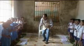 Dancing teacher uses unique style to teach students and boost attendance