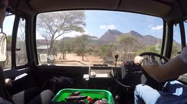 Meeting the elephants in Kenya