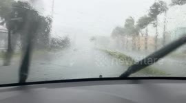Hurricane Dorian slams into Virgin Islands damaging homes