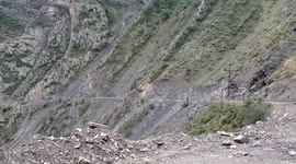 Rock explosion