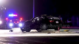 Major Crash Sends 5 to the Hospital with Critical Injuries, Driver of One Vehicle Possibly Fled on Foot