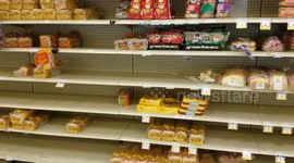 Grocery stores being emptied as residents prepare for category 4 hurricane