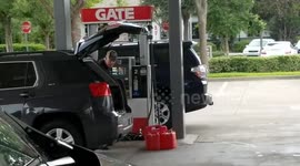 Gas station lines, sand bags and empty shelves as Florida braces for Hurricane Dorian