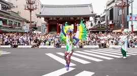 Tokyo celebrates its 38th Asakusa Samba Carnival