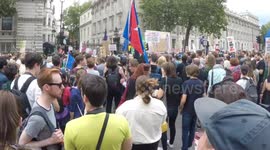 Lovely Old Women Says What She Thinks About Boris Johnson At The Anti Boris Johnson Protest