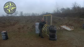 Russian shooting training