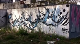Graffiti - Blasto Mural 2012