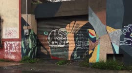 Blasto + Smok Graffiti Mural