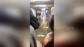 Newsflare Edit - Bay ridge 86th street R station flooding ???? @NYCTSubway https://t.co/JaoL2R45MJ