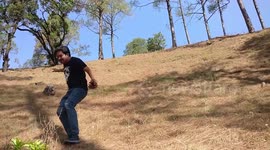 Slidding on hills gone wrong