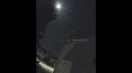 Meteor over Edmonton, Canada