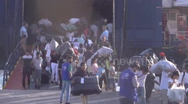 Asylum seekers overflow Aegean islands and are being transported to mainland Greece