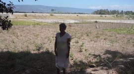 A long dry season caused a drought