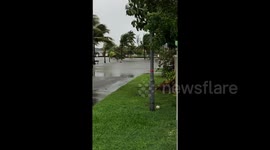 Flooding in Eastern Nassau Bahamas