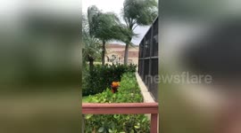 High winds and beach erosion in Florida ahead of Hurricane Dorian's expected storm surge