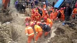 Nine killed in dramatic landslide in China‘ Kunming