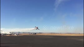 Klerksdorp Air show, flying at low level.