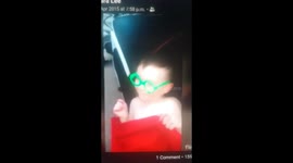 Boy dancing to dizzy rascle
