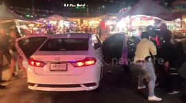 Thai police catch suspected drug dealer after high-speed chase through the streets