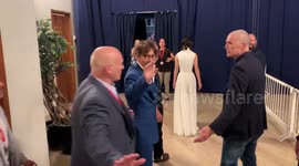Johnny Depp and Mark Rylance seen at Venice Film Festival